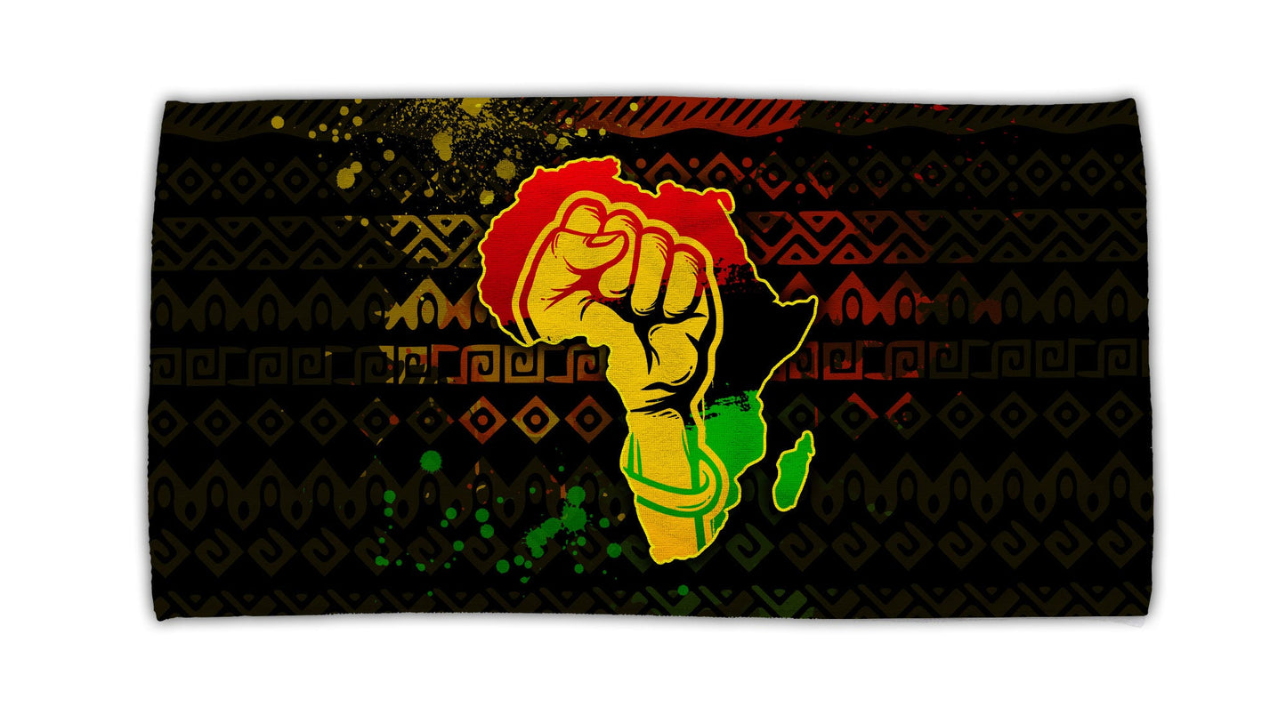 African Girl No 4 Summer Beach Towel NTN07302002