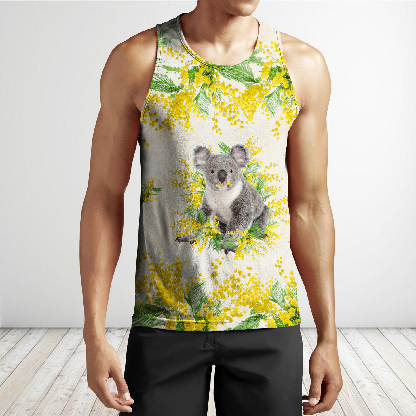 Tmarc Tee Custom name Australia Koala Golden Wattle Shirts