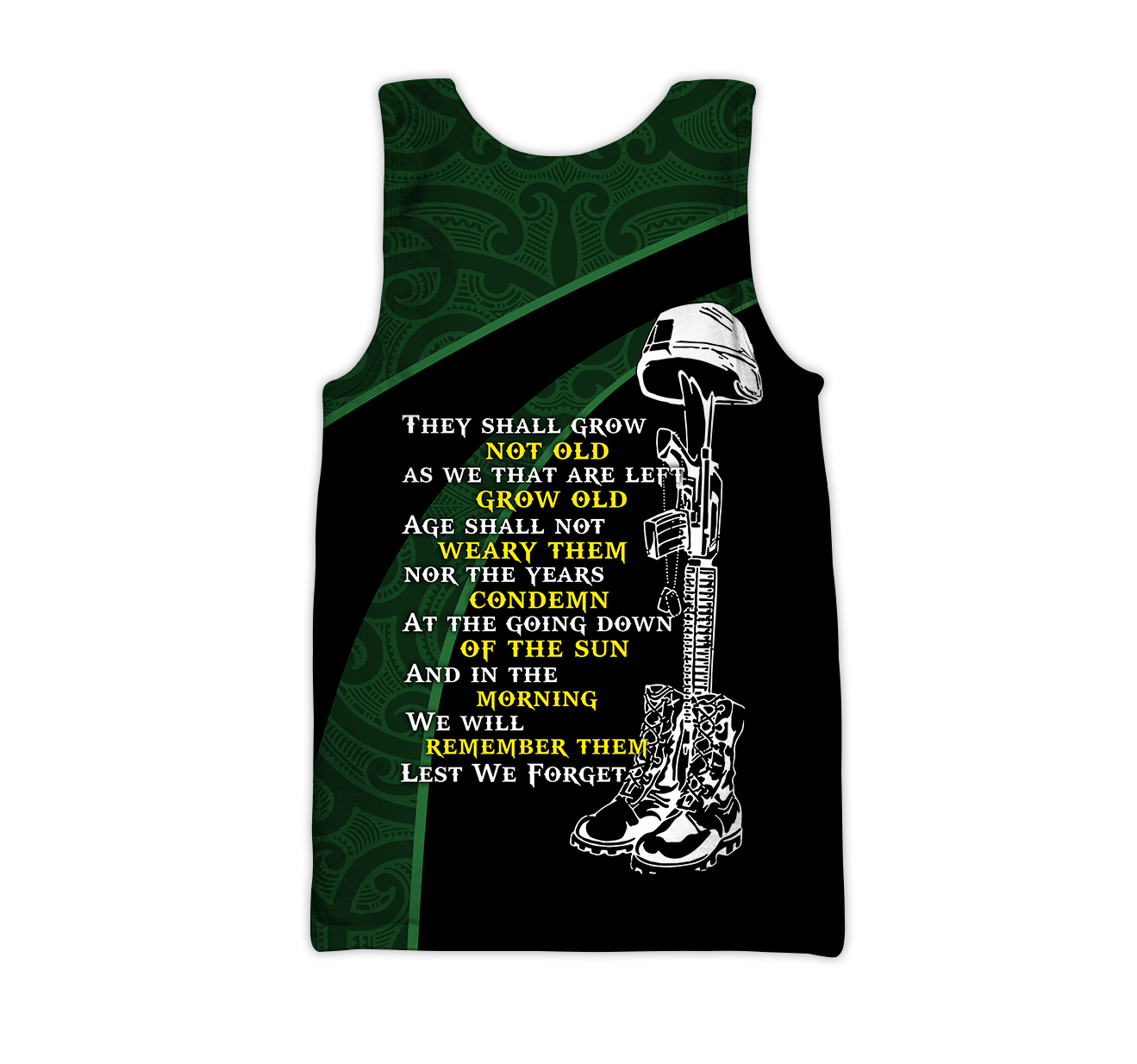 Tmarc Tee The ode Australia and Kiwi green 3D print shirts