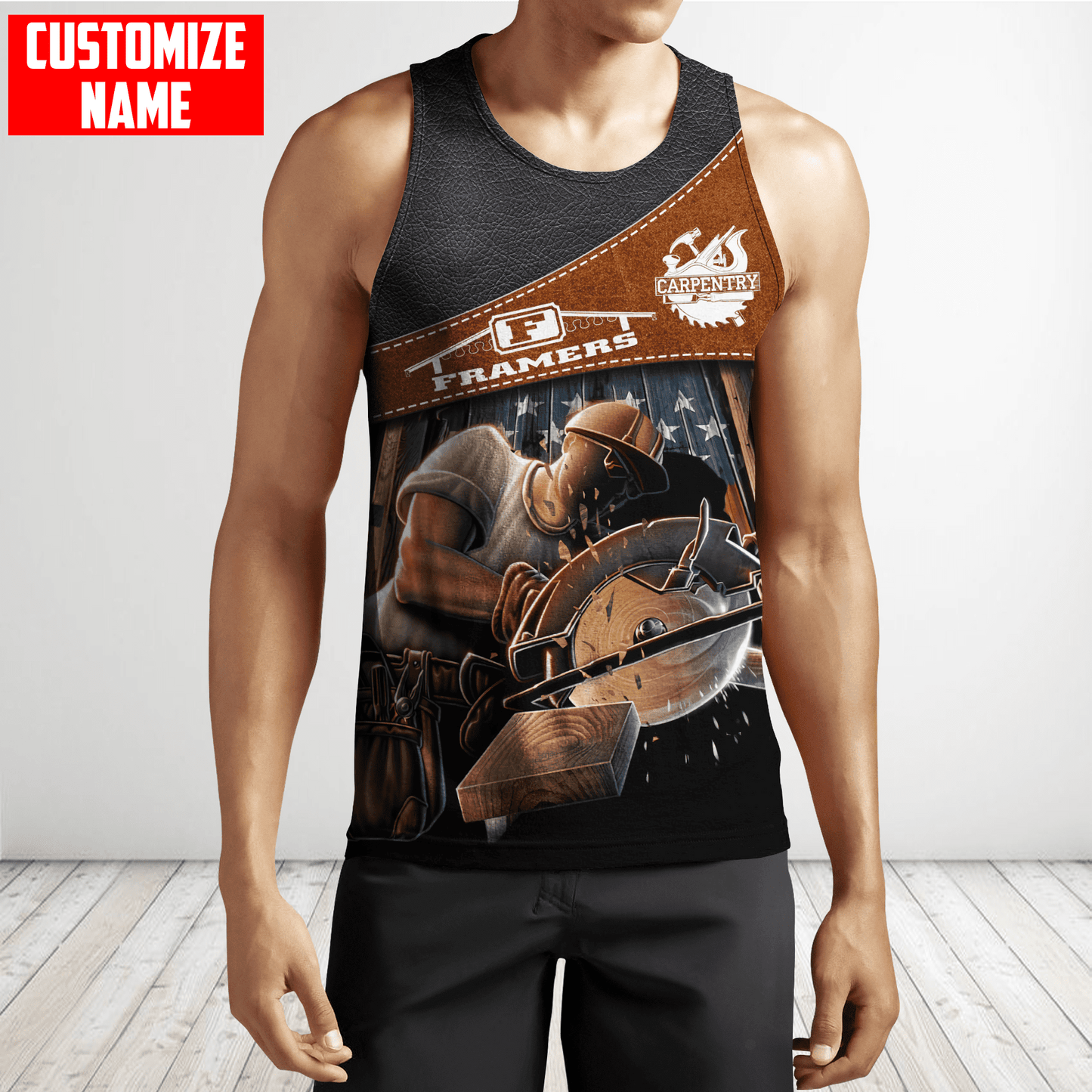 Carpenter 3D All Over Printed Unisex Shirts SN12102104