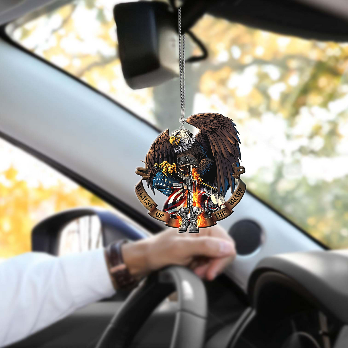 American No5 Unique Design Car Hanging Ornament