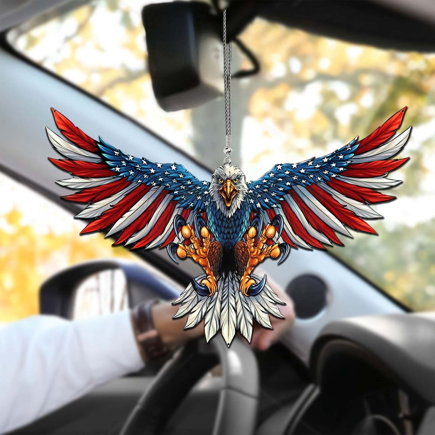 American No9 Unique Design Car Hanging Ornament