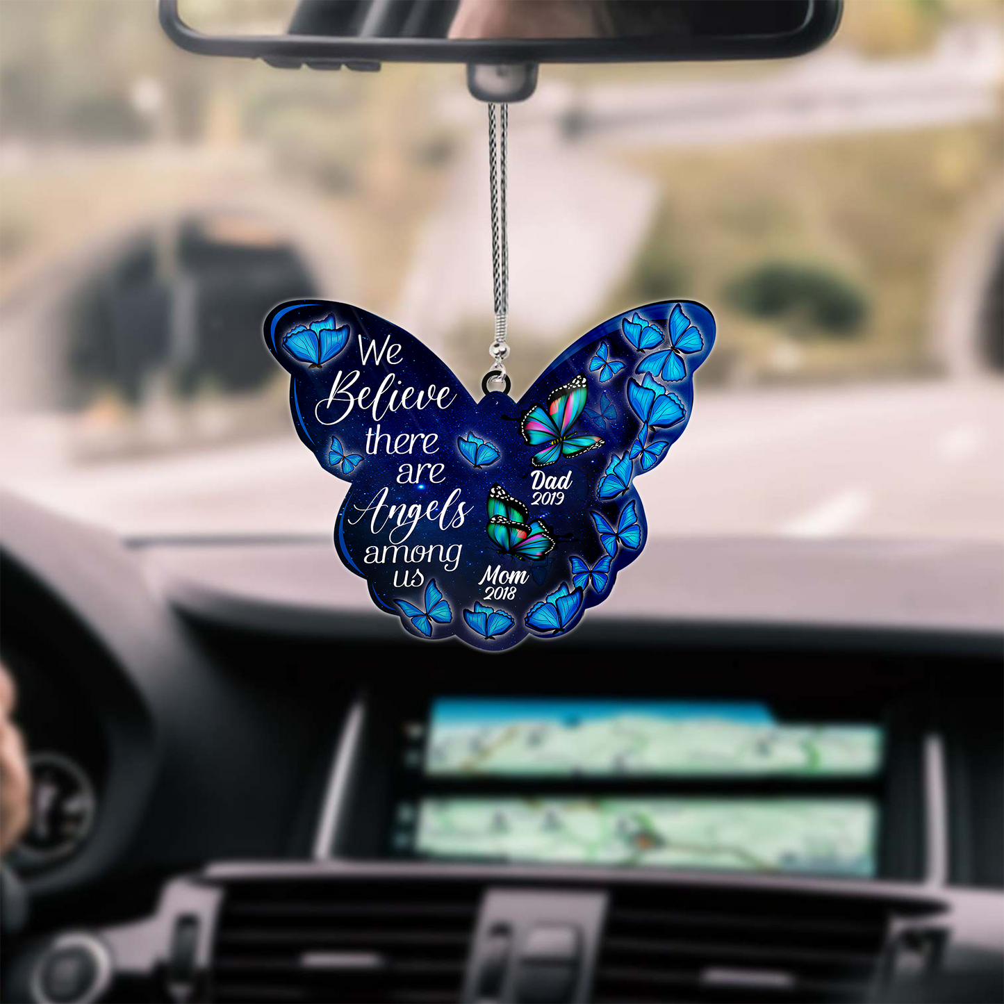 We Believe There Are Angles Among Us 3D Printed Hanging Ornament SN25092104