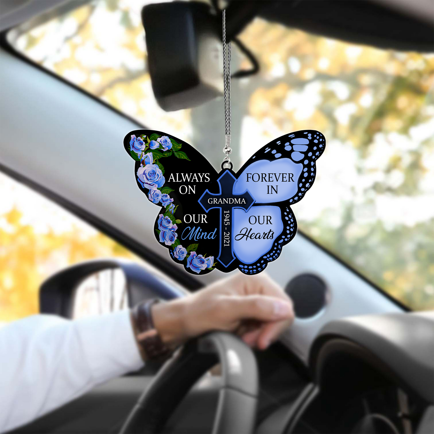 Always On Our Mind Forever In Our Hearts Stay 3D Printed Hanging Ornament SN25092103