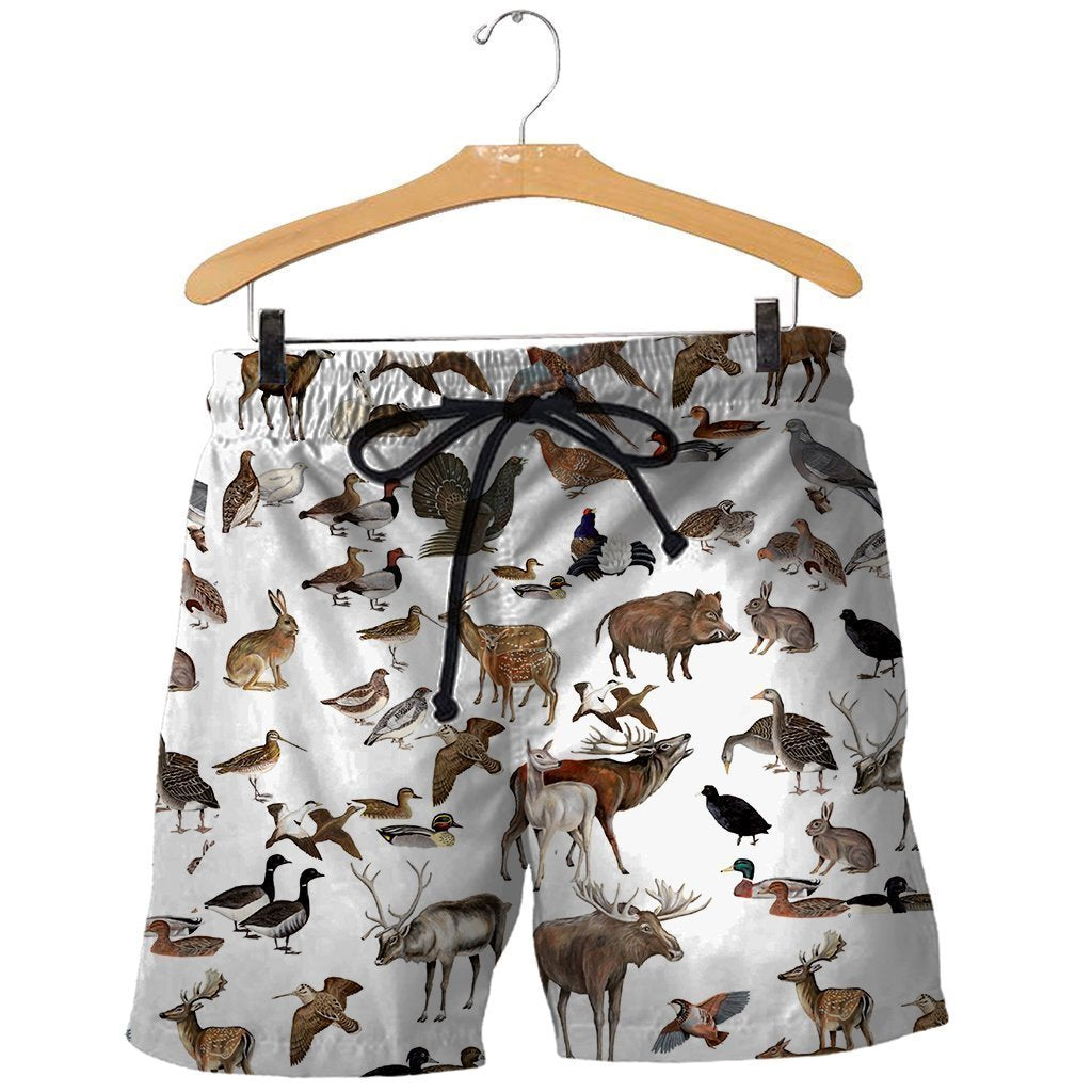 3D All Over Printed Hunting Animals Shirts and Shorts - Amaze Style™-Apparel