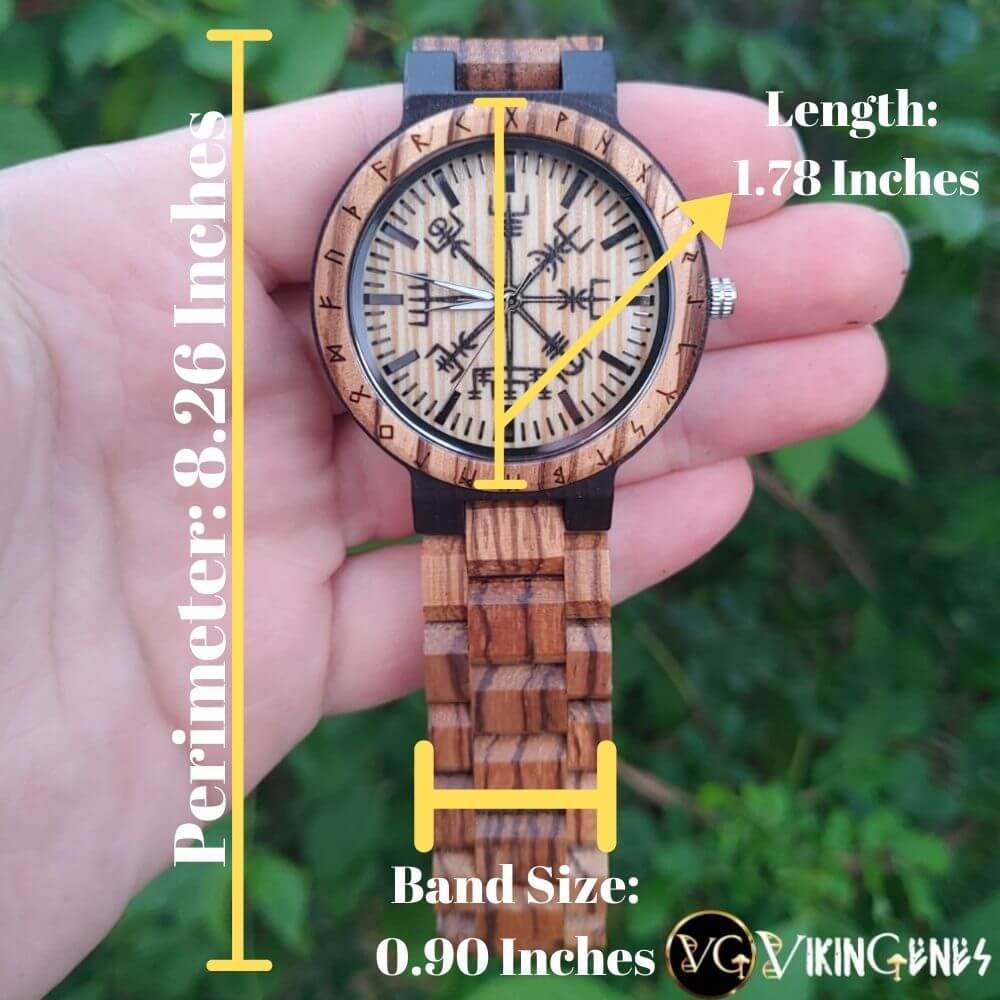 Vegvisir Handmade Wooden Watch