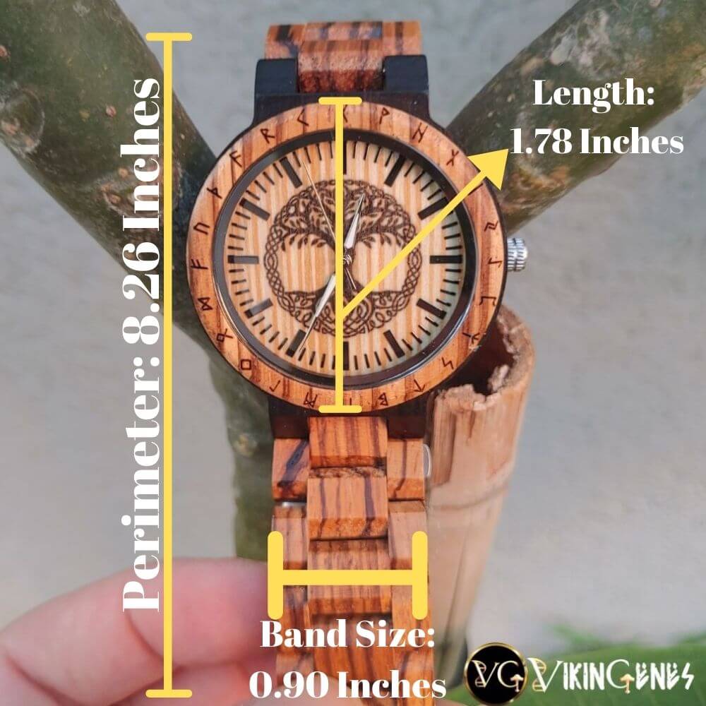 The Great Tree Of Life Wooden Watch