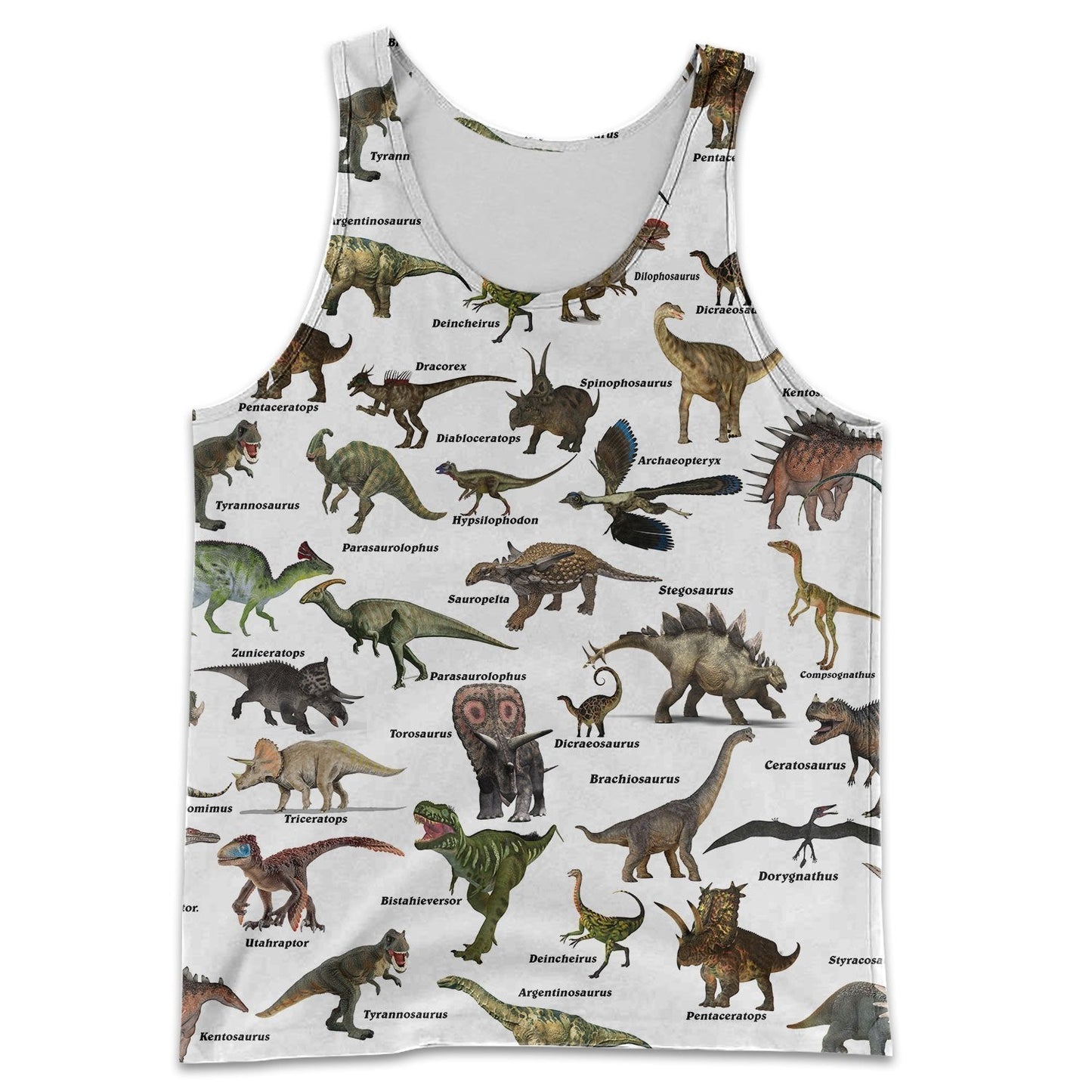 3D All Over Printed Cretaceous Dinosaurs Shirts and Shorts - Amaze Style™-3D All Over Printed Clothes