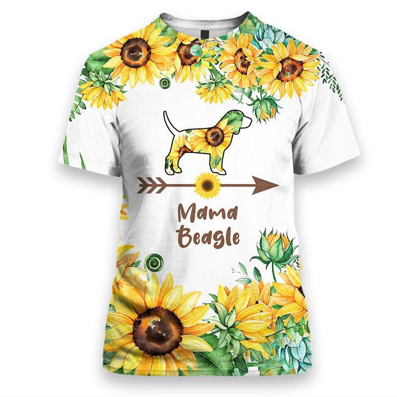 Beagle Mama - Mother's Day Gift 3D Unisex Shirt