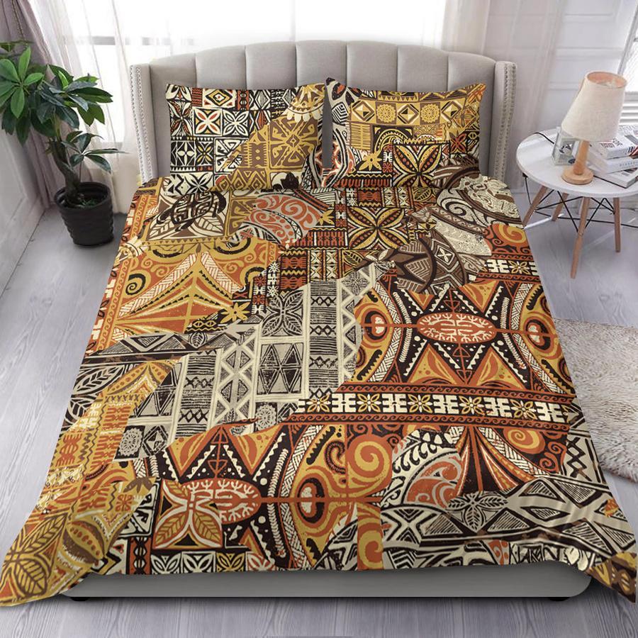 Amazing Polynesian Vintage Pattern Bedding Set ML