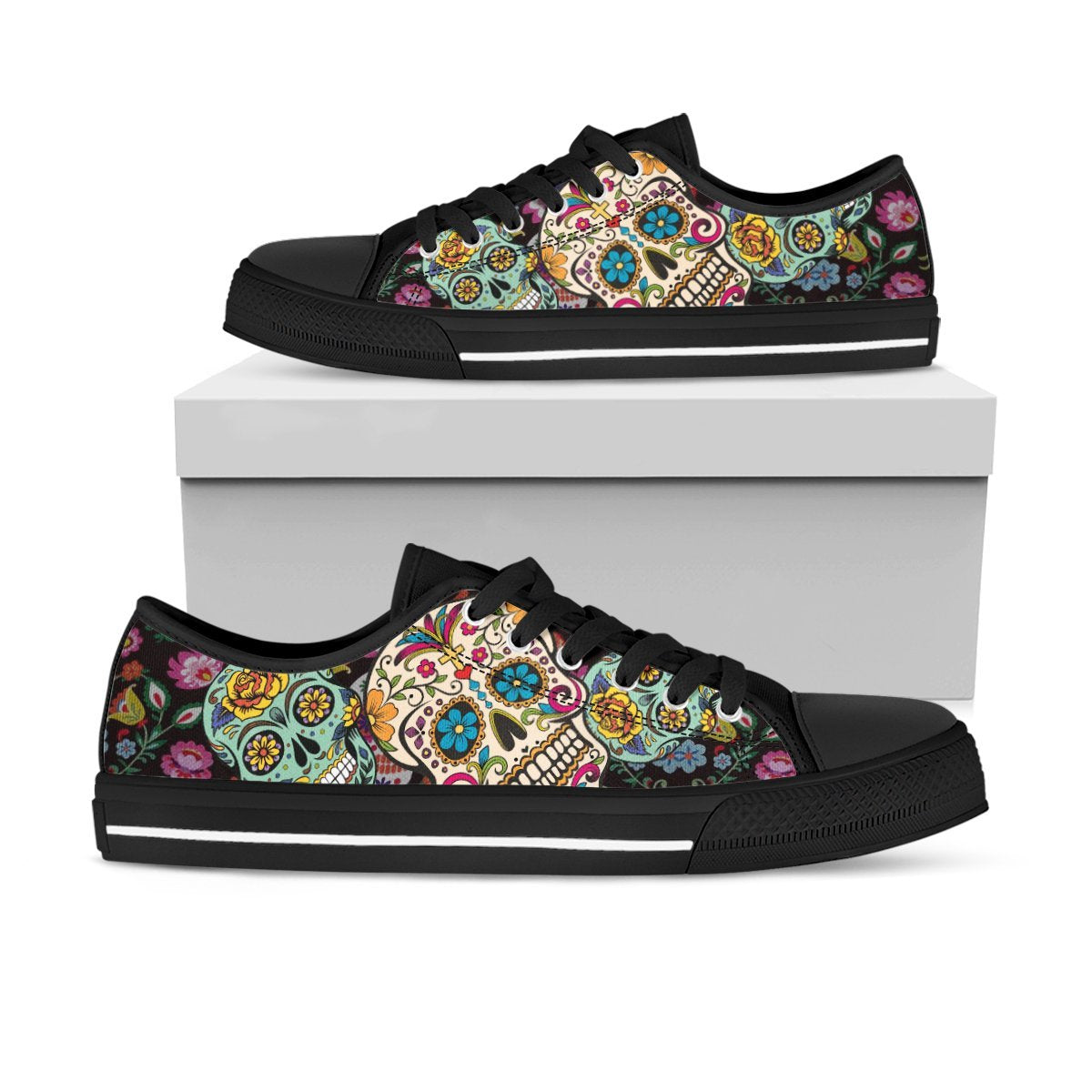 Sugar Skull Shoes PL16032005 - Amaze Style™-