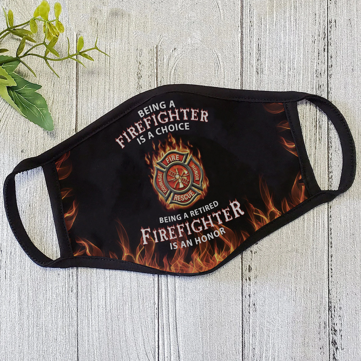 Brave Fire Fighter Face Mask DL