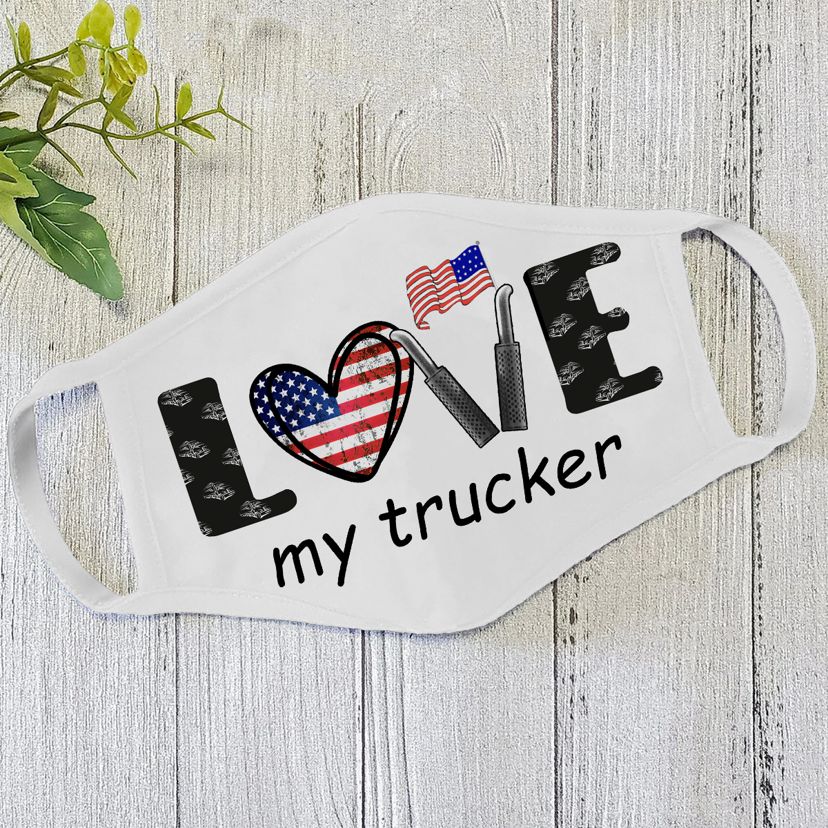 America Trucker Face Mask DL