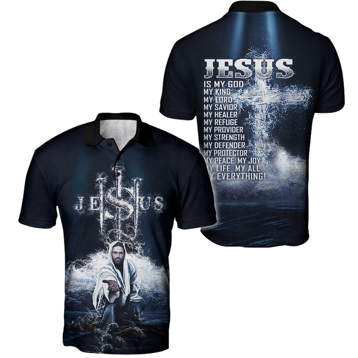 3D All Over Printed Shirts For Men and Women Easter Jesus Pi190501