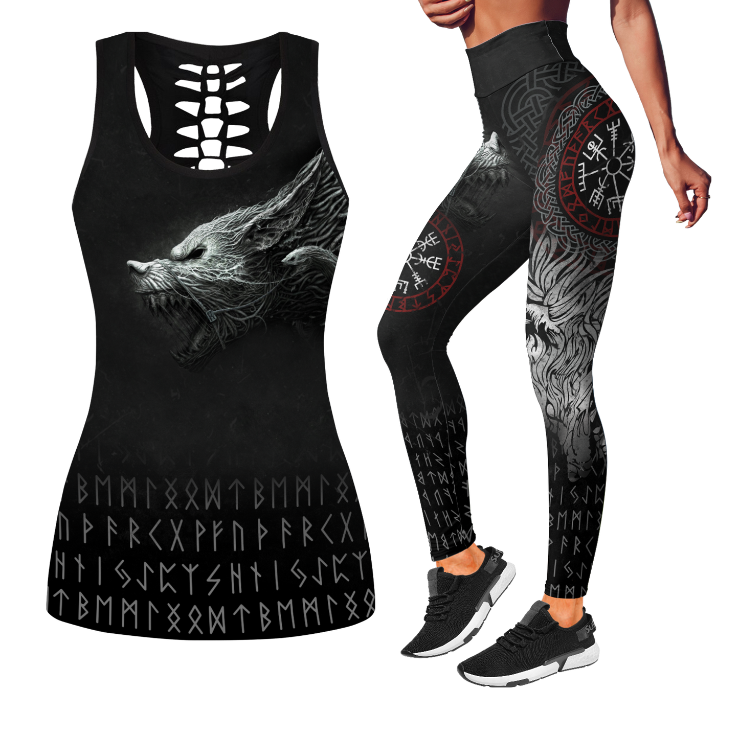 Viking Fenrir Combo Tank + Legging - Amaze Style™-Apparel