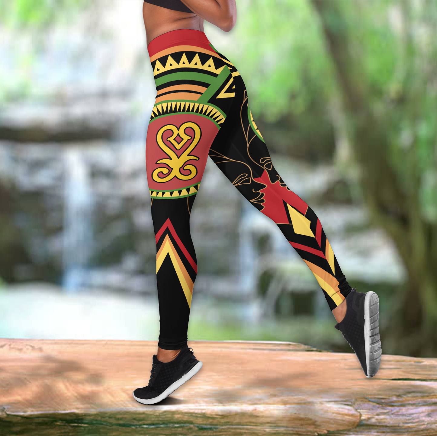 African Zone Adinkra Sankofa Pullover Legging & Tank top