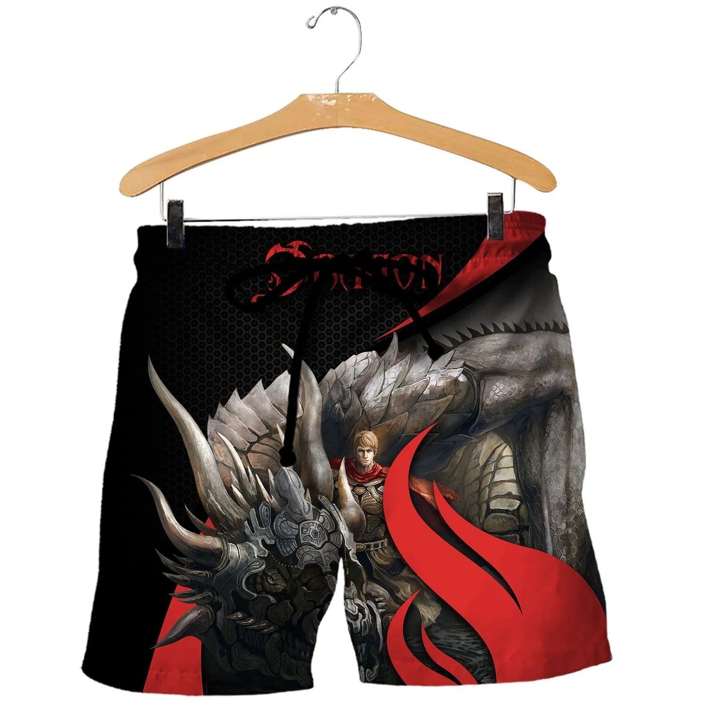 3D Tattoo and Dungeon Dragon Hoodie T Shirt For Men and Women NM050960-Apparel-NM-Shorts-S-Vibe Cosy™