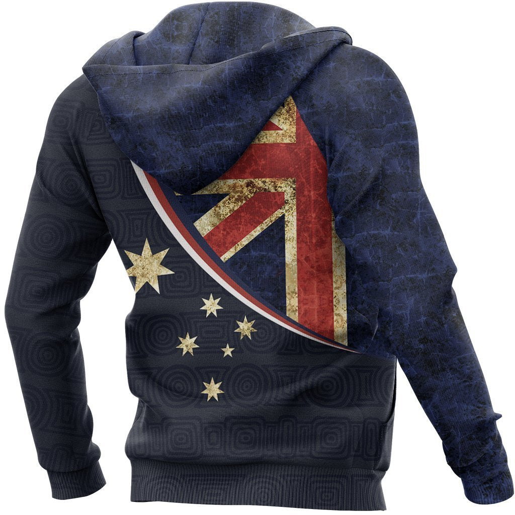 Australia Flag All Over Print Hoodie NNK 1401 - Amaze Style™-Apparel