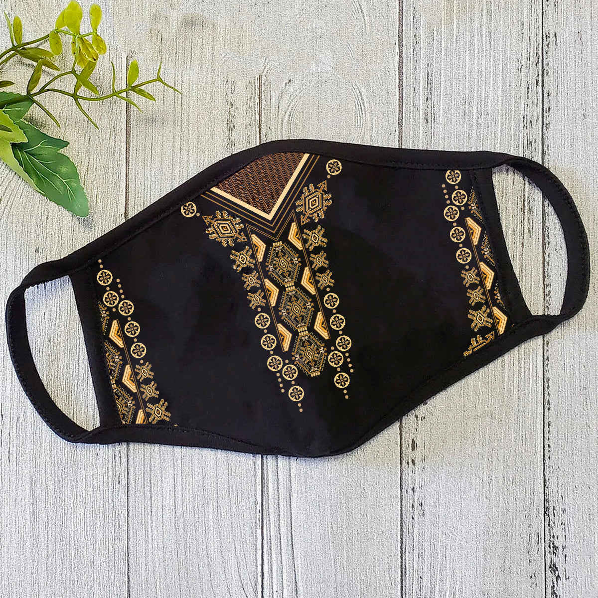 African Culture Dashiki Face Mask ML