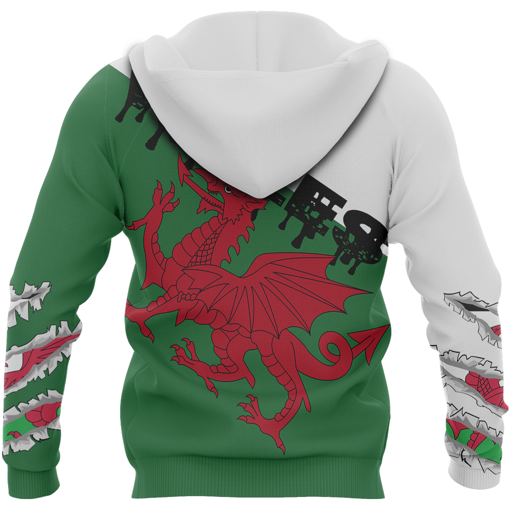 Welsh Dragon Special Hoodie PL - Amaze Style™-Apparel