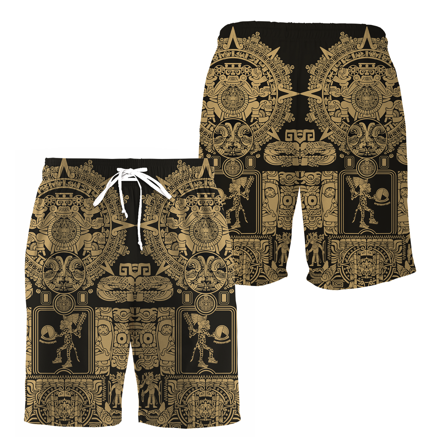 Aztec Mexican Combo T-shirt and Short 3D All Over Printed