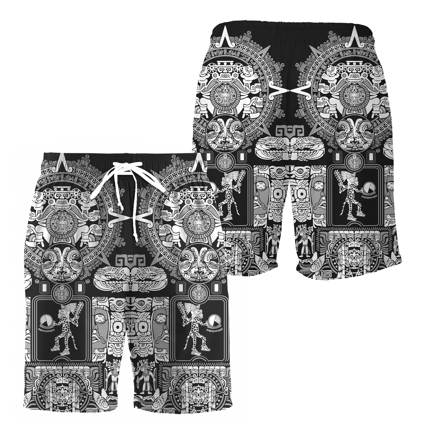 Aztec Mexican Combo T-shirt and Short 3D All Over Printed