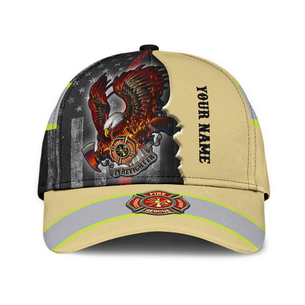 Customize Name Firefighter Classic Cap