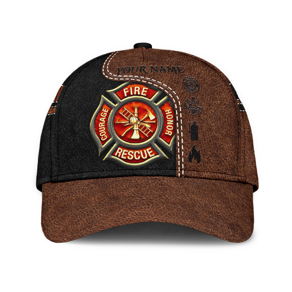 Customize Name Firefighter Classic Cap