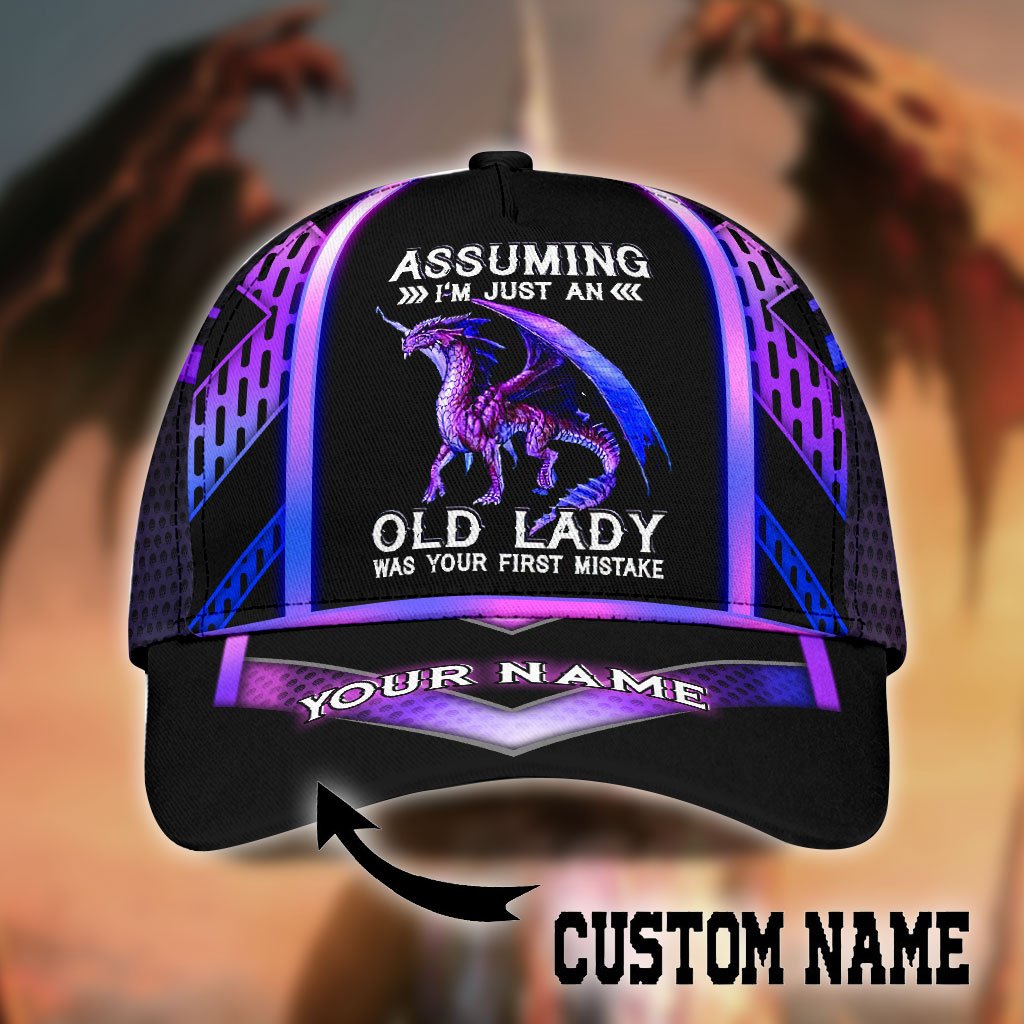 Amazing Dragon Cap Personalized