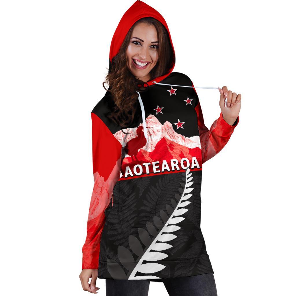 Aoraki Mount Cook Hoodie New Zealand PL271 - Amaze Style™-Apparel