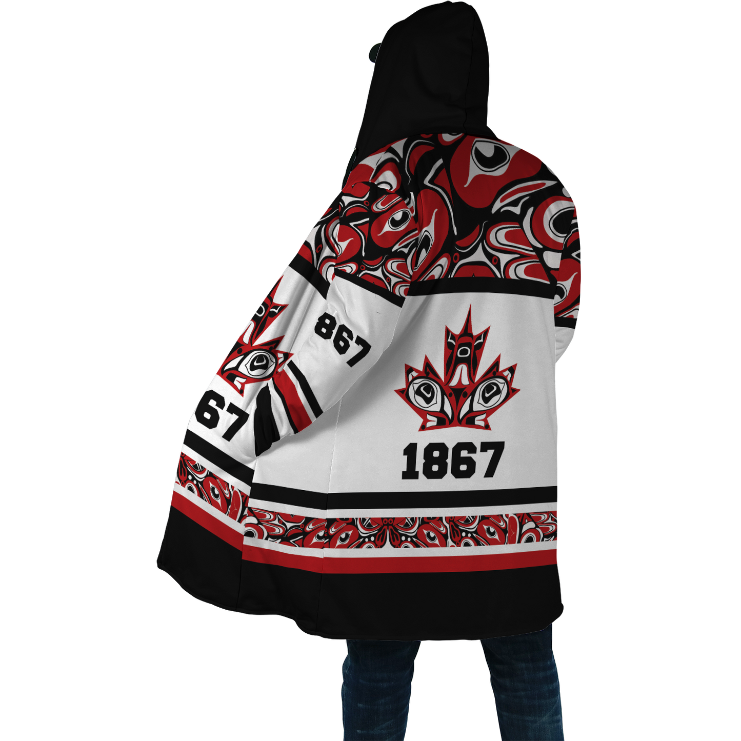 Canada Day No21 Haida 1867 Pullover Premium Unisex Hoodie