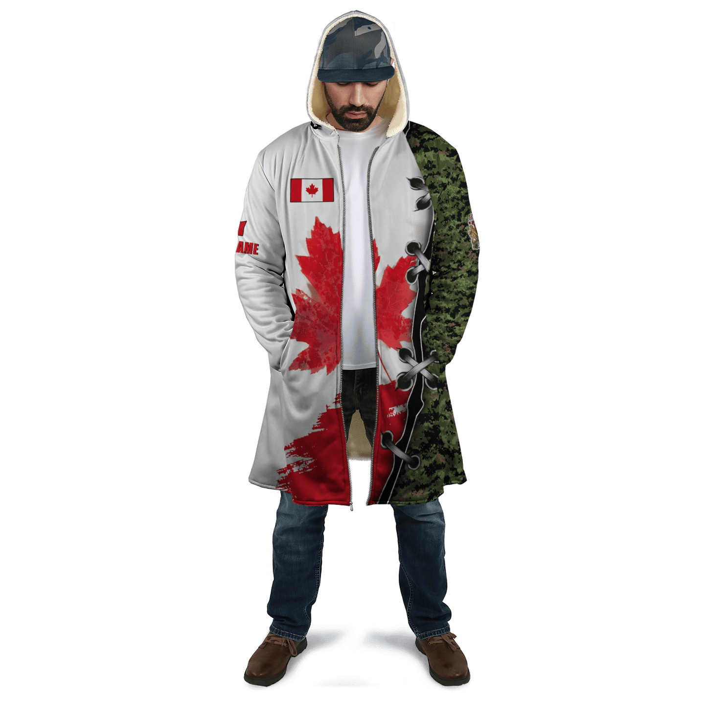 Canada Day No27 Personalize Premium Unisex Hoodie