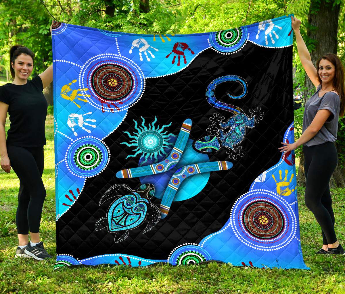 Aboriginal Naidoc Week 2021 Blue Quilt