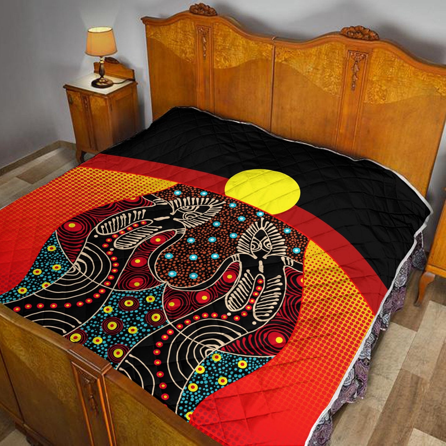 Aboriginal Decors Australian Gifts Djanggawul Quilt