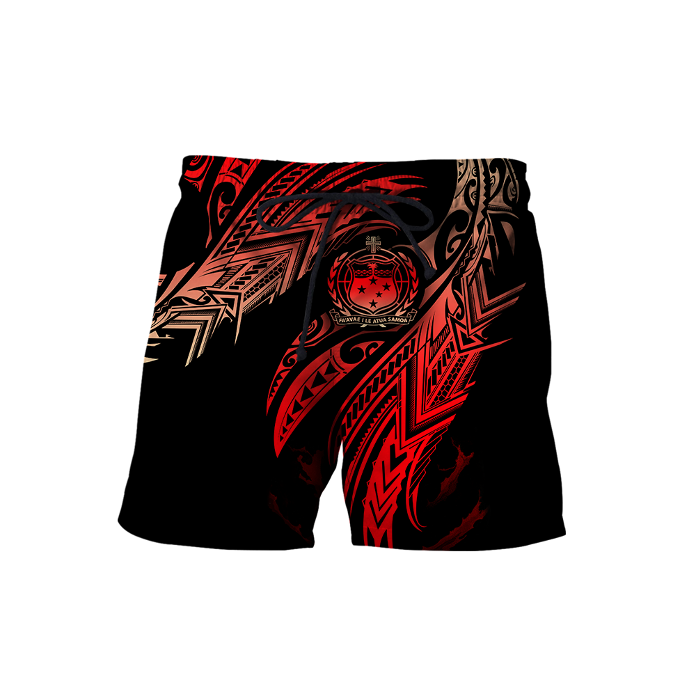 Amazing Samoa Polynesian 3D Tattoo Unisex Deluxe Hoodie ML