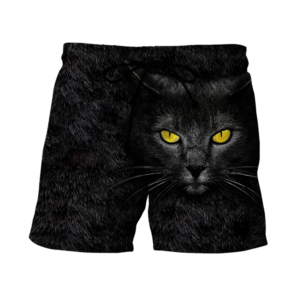 Black Cat face hair premium hoodie sweatshirt cover
