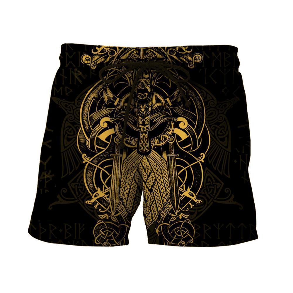 Vikings - The Raven Yellow of Odin Tattoo - Amaze Style™-Apparel