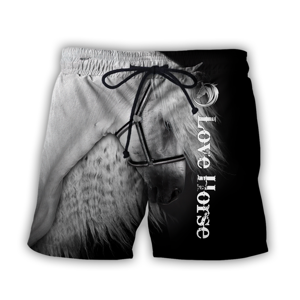 Beautiful Horse 3D All Over Printed Shirts For Men And Women TR2105201S - Amaze Style™-Apparel