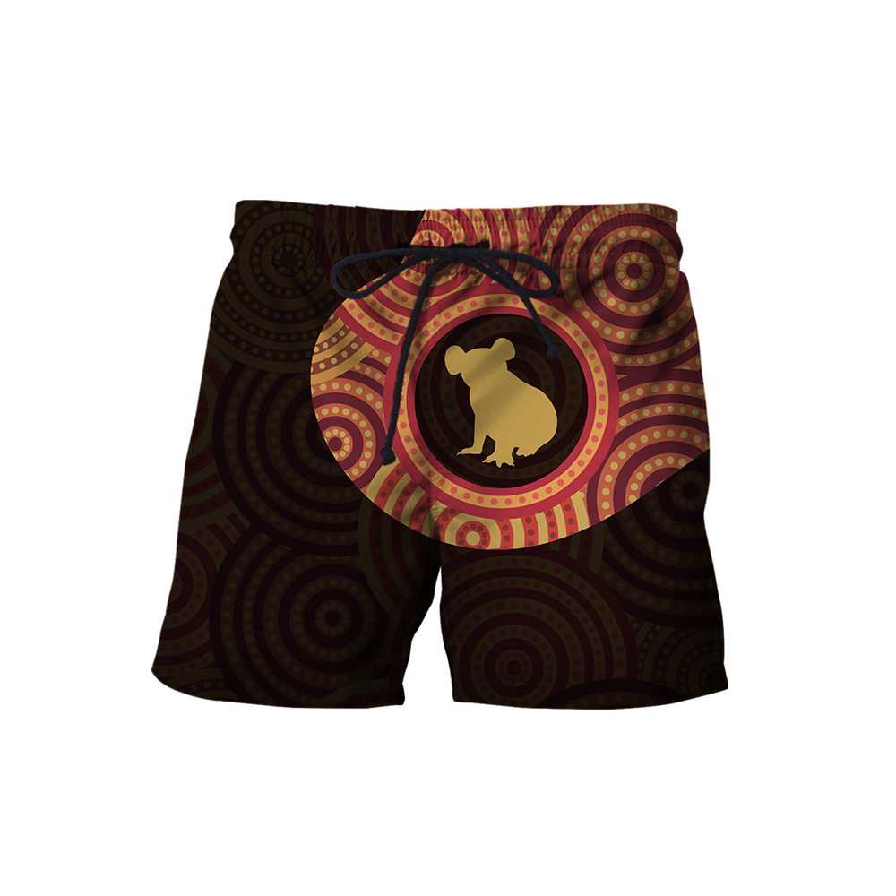 Australia In My Heart Aboriginal Tattoo Koala Hoodie Yellow AZ200201 - Amaze Style™-Apparel