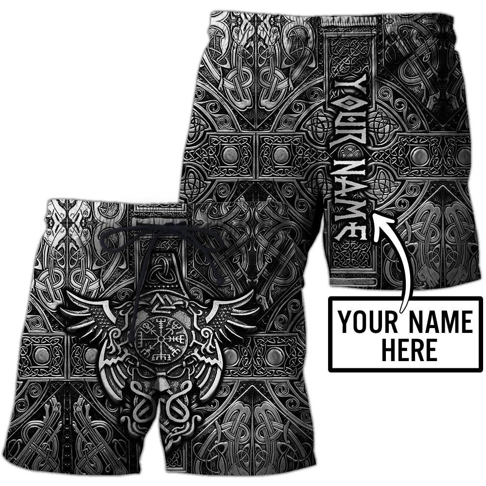 Viking All Over Printed Custom Name Unisex Shirts