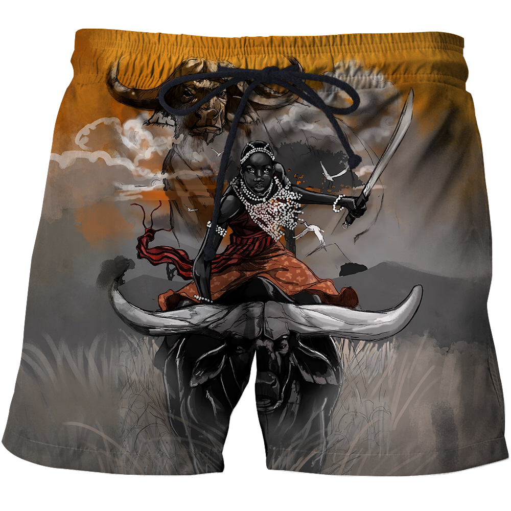 African American Persionalized Your Name 3D All Over Printed Shirts JJ26052104 KT