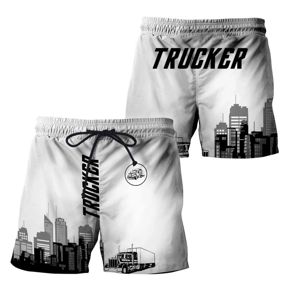 Trucker 3D All Over Printed Shirts For Men and Women