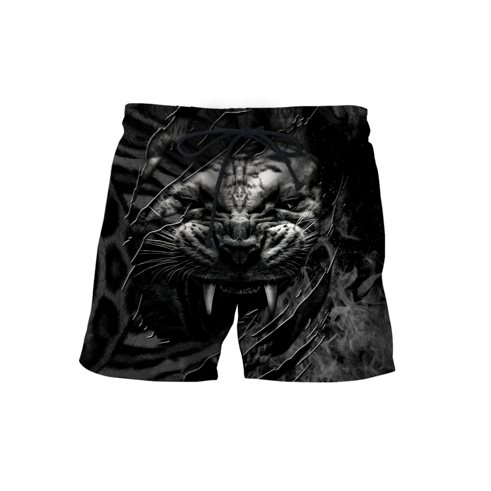 Warrior White Tiger Hoodie Over Printed for Men and Women