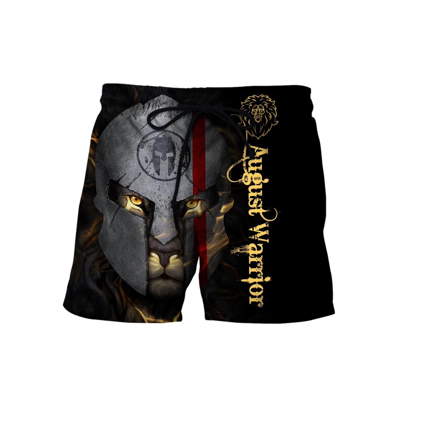 August Spartan Lion Warrior 3D All Over Printed Unisex Shirt