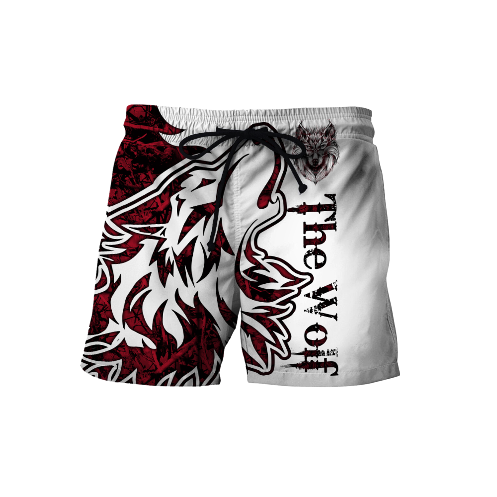 Wolf Tattoo 3D All Over Print Hoodie T Shirt For Men and Women Pi04092004