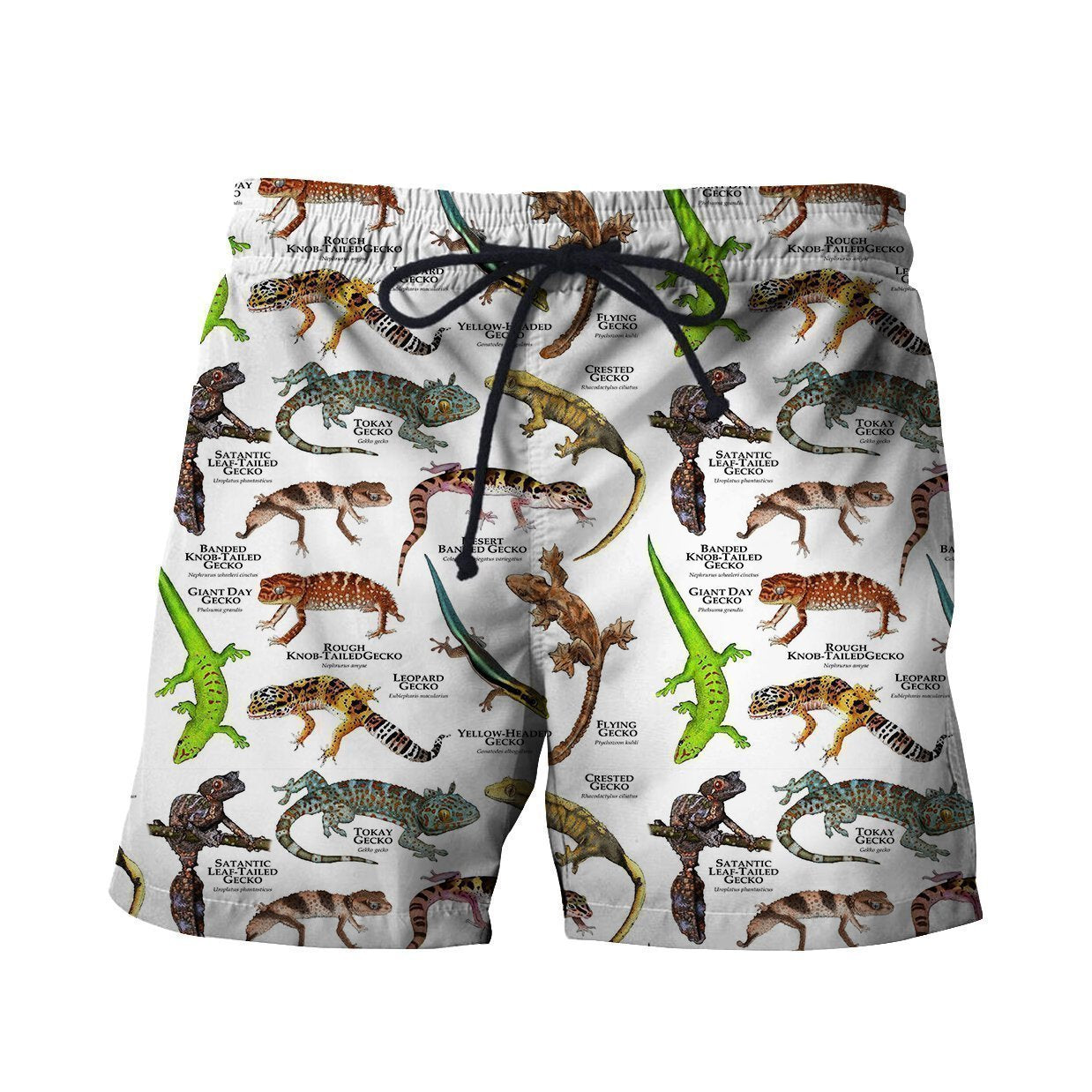 3D All Over Printed Geckos of the World Shirts And Shorts-Apparel-6teenth World-T-Shirt-S-Vibe Cosy™