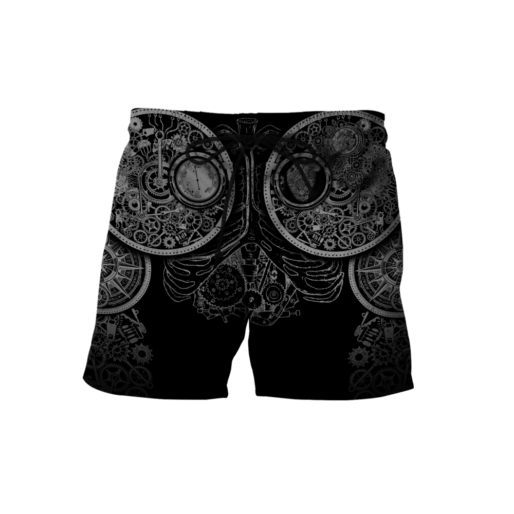 Steampunk Mechanic 3D Over Printed Hoodie for Men and Women-ML