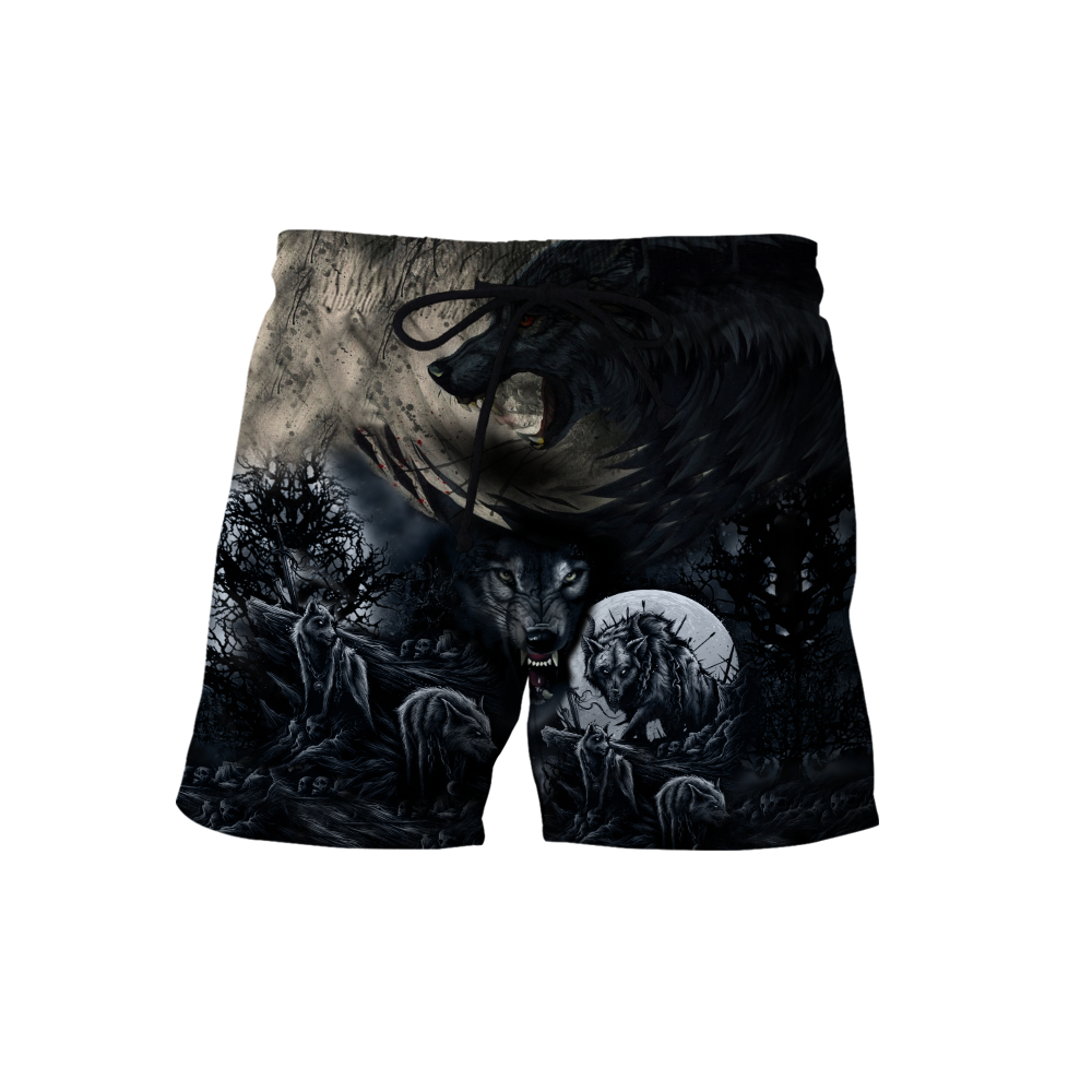 All Over Printed Mythical Wolf Hoodie VP01102001-MEI