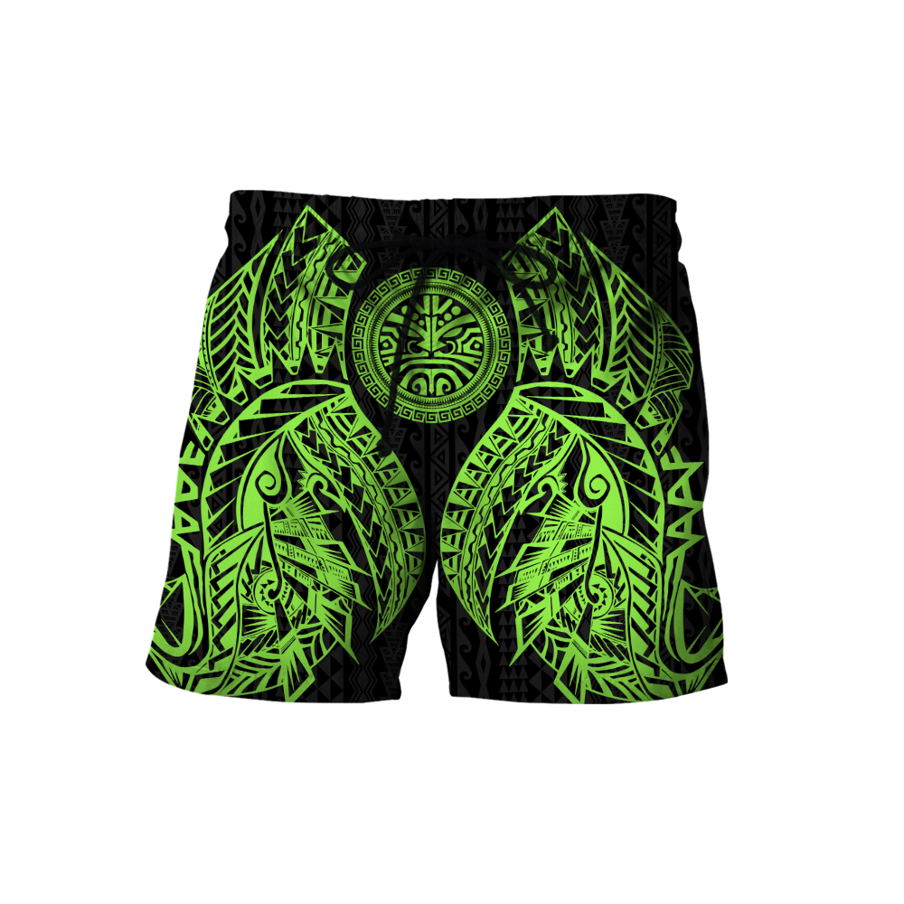 Amazing Polynesian Tattoo Green Hoodie-ML-Apparel-ML-Short-S-Vibe Cosy™