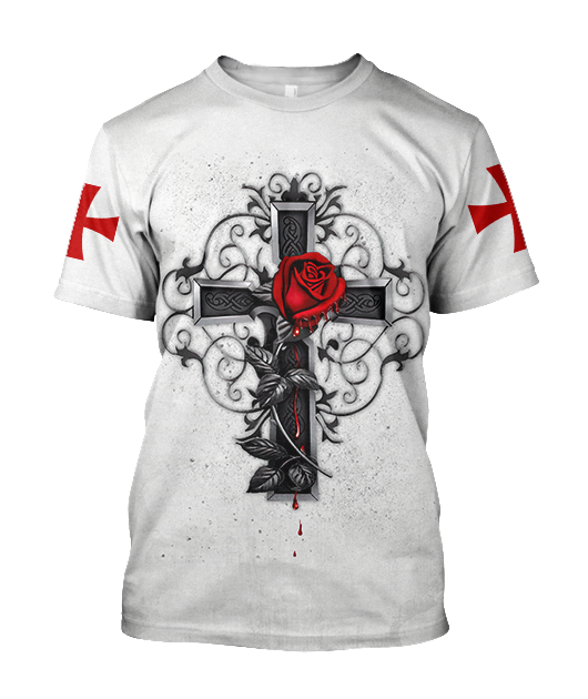 The Cross 3D All Over Printed Shirt Hoodie JJ020403 - Amaze Style™-Apparel